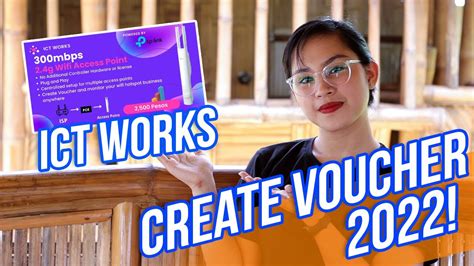 How to Create Voucher Piso Wifi ICT Works .